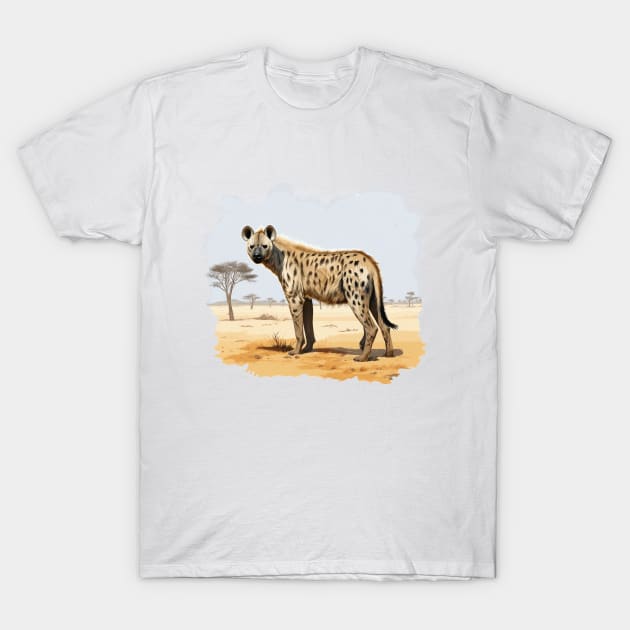 Spotted Hyena T-Shirt by zooleisurelife